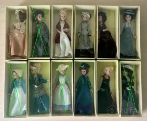 Куплю фарфоровые куклы, разные, недорого.