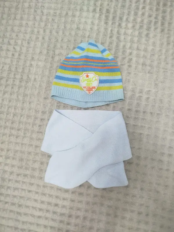 Шарф + шапка для мальчика