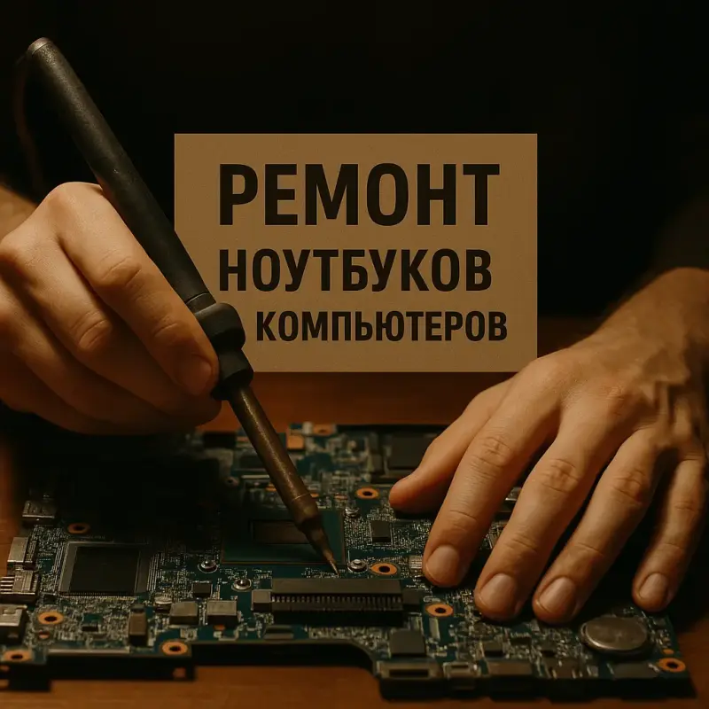 Ремонт ноутбуков и компьютеров 