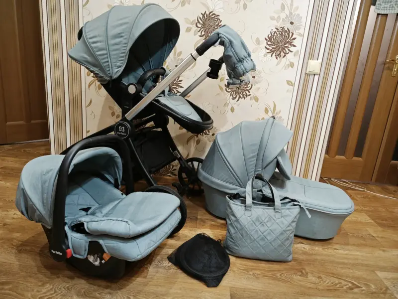 Детская коляска 3в1