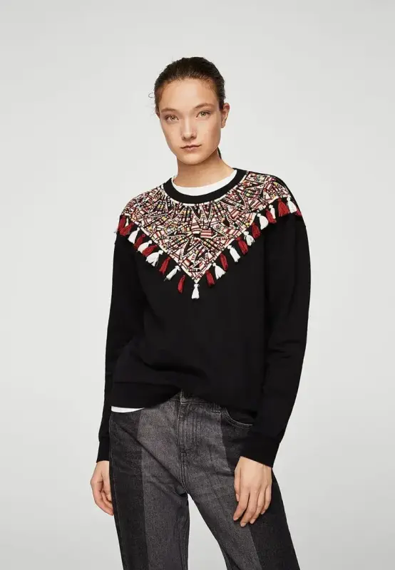 Свитеры, толстовки, свитшоты - Свитшот/ толстовка/ джемпер Mango с бахромой, размер S - Вся Беларусь - Фото 8 Свитшот/ толстовка/ джемпер Mango с бахромой, размер S - Вся Беларусь - 233053 - Доска объявлений Kupika.by - Фото 8