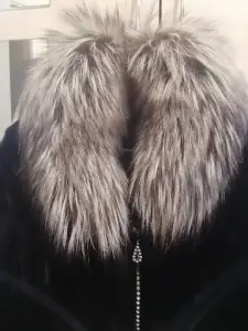 СРОЧНО... Шуба норка с чернобуркой SWAROVSKI  Италия