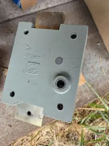 Замок гаражный дисковый