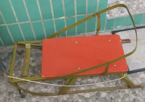 Санки с утеплённым чехлом