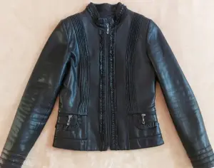 Куртка пиджак, натуральная кожа, р.40-42