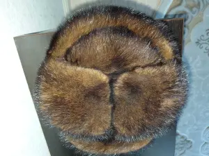 Шапка норковая