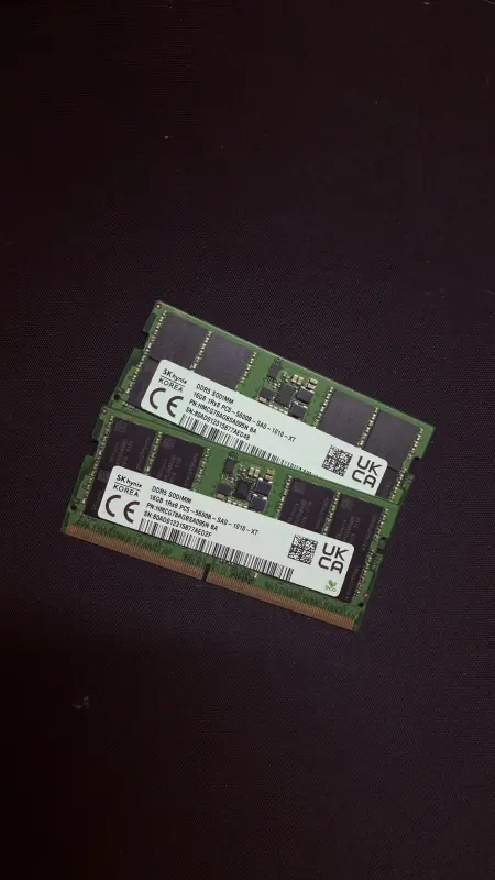 Оперативная память Hynix 16ГБ DDR5 SODIMM 5600 МГц