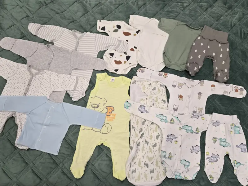 Лот вещей для новорожденного 56-62 р-р