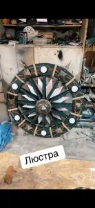 Люстры колеса факела