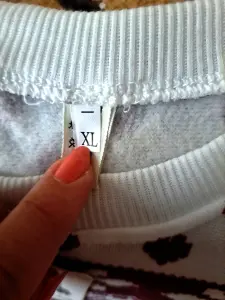 Кофта с зимним узором, новая, р.XL (р.48-50)