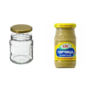 банки 0.5 и из под горцицы