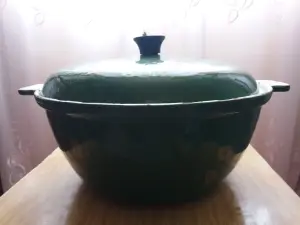 Жаровня чугунная эмалированная