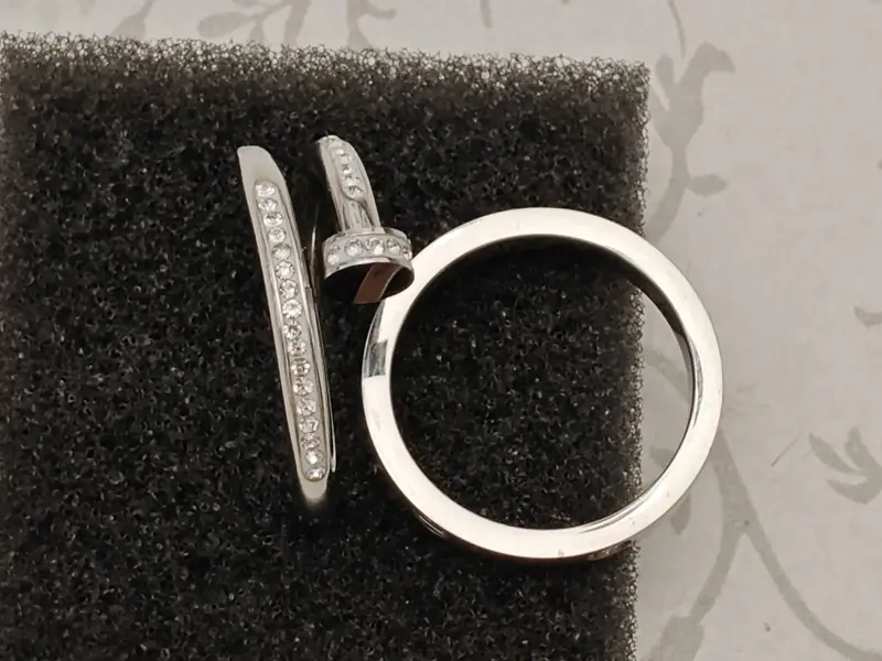 Набор из двух колец,-медицинский сплав (размер 20) - Вся Беларусь - 231973 - Доска объявлений Kupika.by - Фото 4