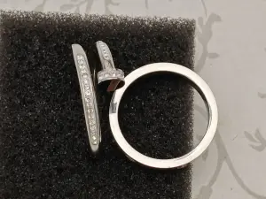 Набор из двух колец,-медицинский сплав (размер 20)