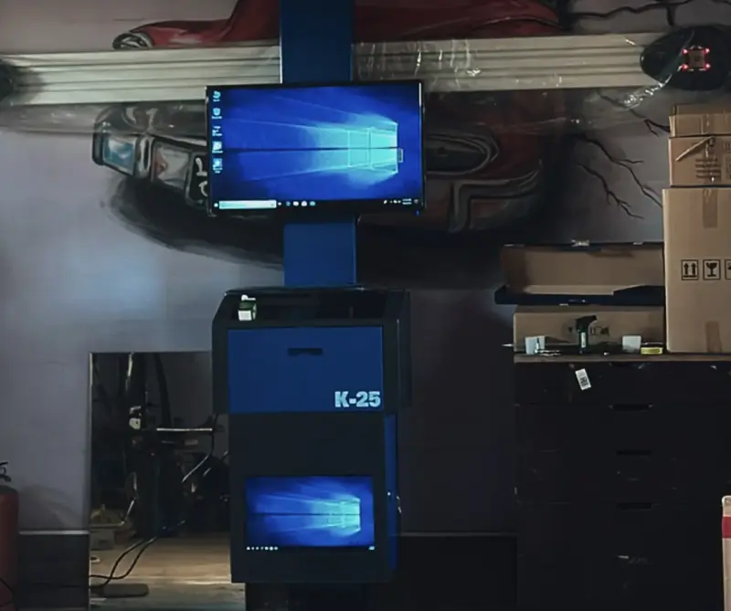 Стенд развал схождения 3д