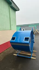 Контейнер, сетка для сбора ПЭТ тары, арт объект