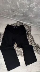 Брюки лён широкие палаццо M&S