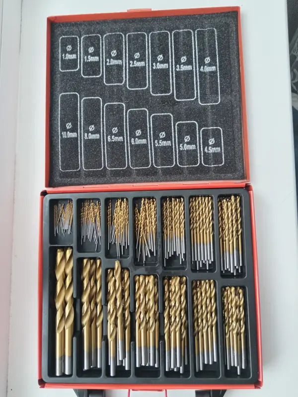 Набор сверл по металлу 198шт
