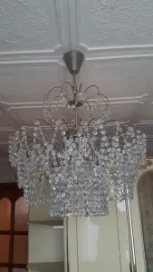 ЛЮСТРА ХРУСТАЛЬНАЯ