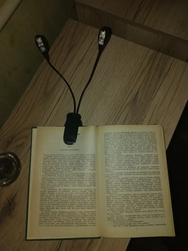 Фонарик на прищепке