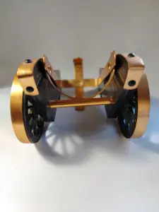 Лафет артиллерийского орудия для бутылок. СССР.