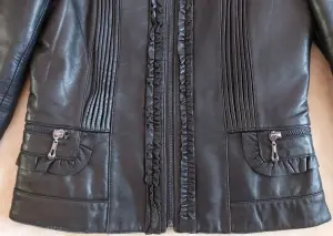 Куртка пиджак, натуральная кожа, р.40-42