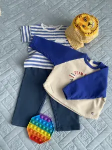 Комплекты одежды для малыша 80–86 см + подарок