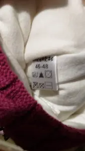 Шапка бордовая на девочку, новая, с 9 мес-2х лет