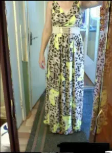 Платье в пол