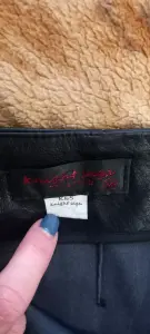 Кожзам юбка