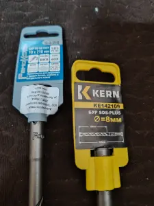 Свёрла по бетону, Новые, sds plus