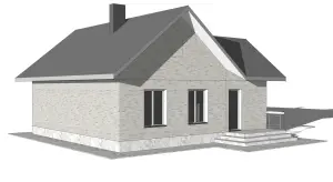 Перепланировка и реконструкция дома в Руденске, заказать проект у архитектора Руденск