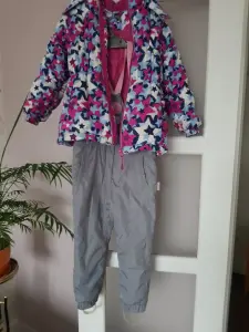 Зимний комплект (куртка+штанишки на подтяжках)