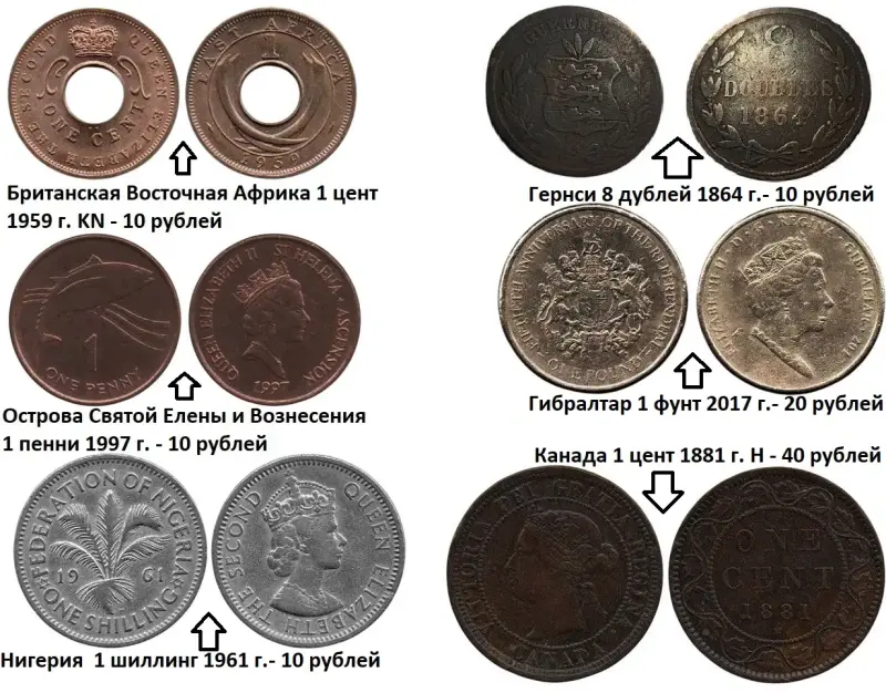 Монеты 1. Цены на фото - Вся Беларусь - 232489 - Доска объявлений Kupika.by - Фото 9