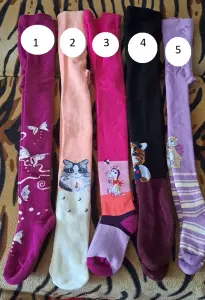 Колготки махровые, р.104-116, новые-за 1шт