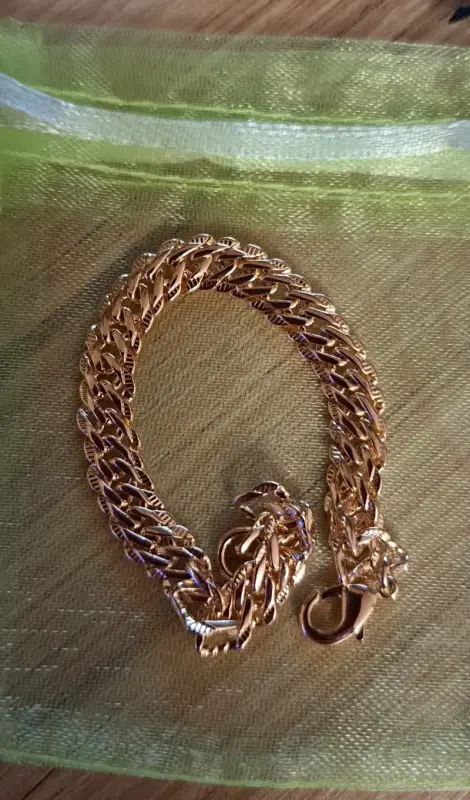 Браслет под золото на руку (бижутерия), новый-3шт