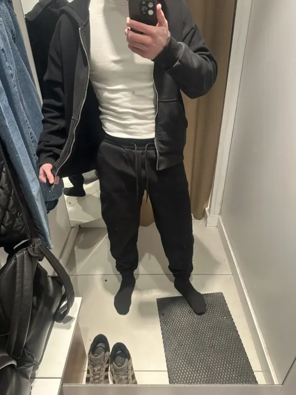 Брюки с начесом