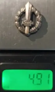 Знак Gladio. Италия. 1943-45 гг.