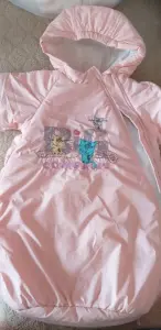 Комбинезон-конверт для девочки (1-6мес)