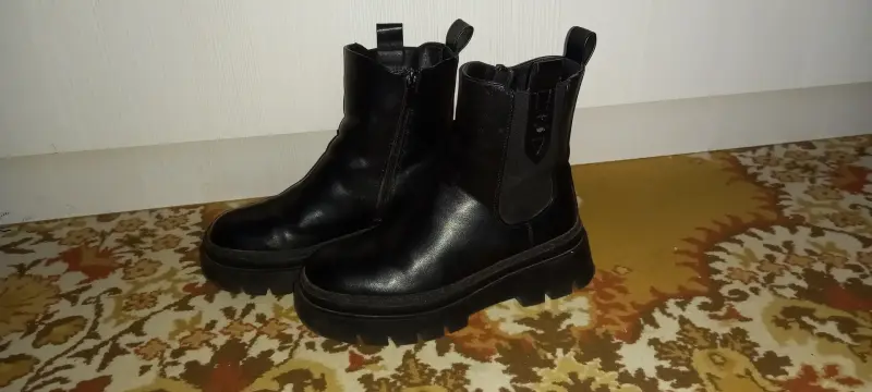 Зимние полусапожки женские