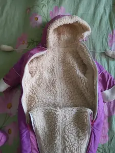 Комбинезон для новорожденных, зимний.