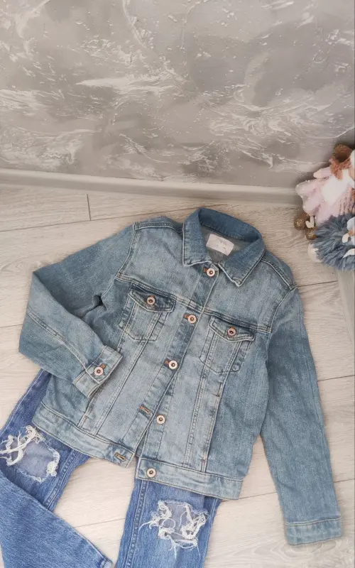 Одежда для девочек - Zara джинсовая куртка/джут 140 - Вся Беларусь - Фото 6 Zara джинсовая куртка/джут 140 - Вся Беларусь - 234372 - Доска объявлений Kupika.by - Фото 6