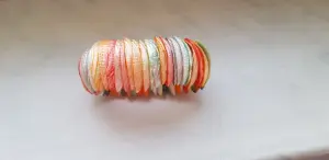 Винтажный браслет из натуральных ракушек в стиле Y2K