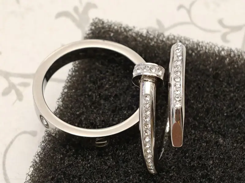 Набор из двух колец,-медицинский сплав (размер 20) - Вся Беларусь - 231973 - Доска объявлений Kupika.by - Фото 3