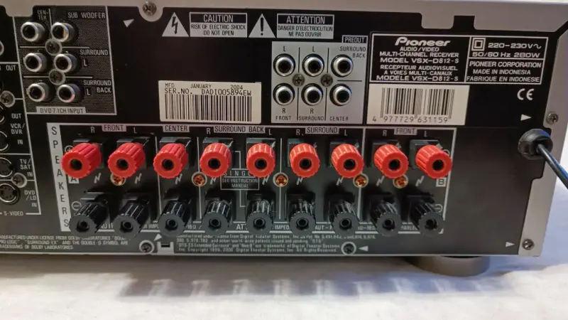 AV ресивер усилитель Pioneer VSX-D812 - Вся Беларусь - 232807 - Доска объявлений Kupika.by - Фото 8