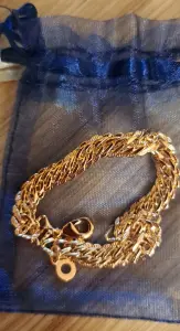 Браслет под золото на руку (бижутерия), новый-3шт