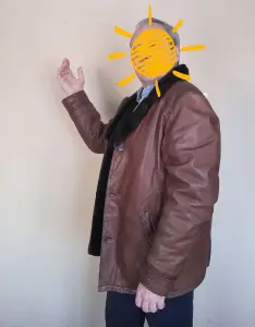 Зимняя статусная кожаная куртка от фирмы ARES