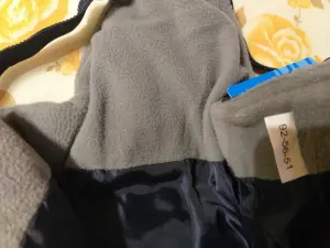 Полукомбинезон утепленный, р.92-56-51, синий, новый