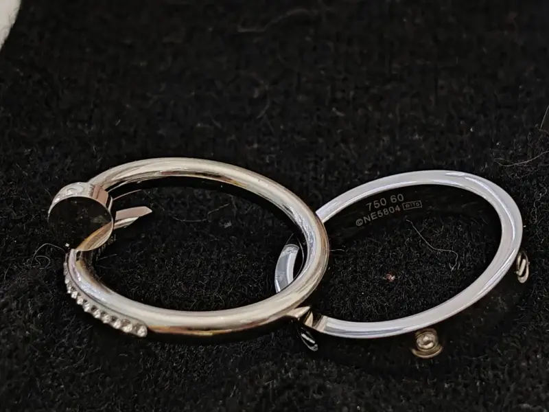 Набор из двух колец,-медицинский сплав (размер 20) - Вся Беларусь - 231973 - Доска объявлений Kupika.by - Фото 6