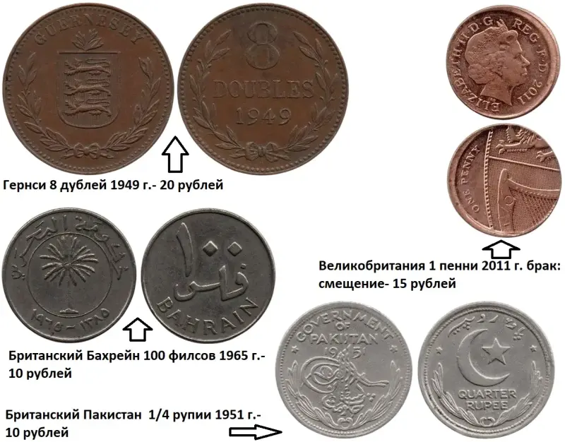 Монеты 1. Цены на фото - Вся Беларусь - 232489 - Доска объявлений Kupika.by - Фото 6